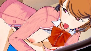 Persona 3 - Юкарі Такеба 3d Anime Порно
