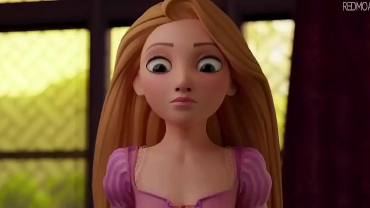 Rapunzel Transando Pela Primeira Vez - XAnimu.com