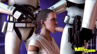 Rey Contro gli Storm Troopers