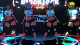 RWBY Sexy Chicks Slutty Dancing 3D анімація