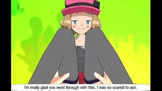 Serena Pokemon konfrontovať