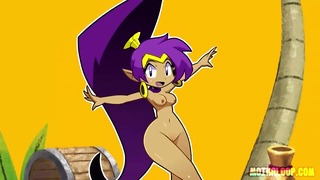 Shantae Nahý tanec Anime