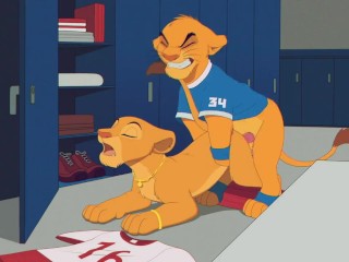 Disney Lion King Gay Porn - Simba And Nala: Academy Fuck (locker Room) - XAnimu.com