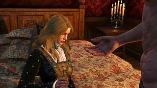 The Witcher – Geralt And Vivienne In The Passiflora (buggy)
