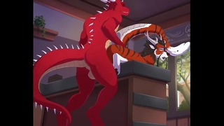 Deux dragons sexe