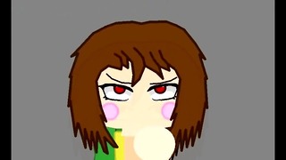 Undertale Chara Gives Oral Sex + Get Asshole