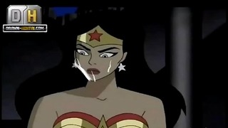 Wonder Woman + Superman (éjaculation précoce) (édité par moi)