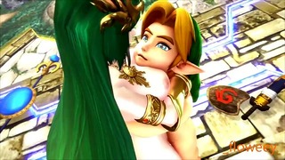 || Younger Link Fucking Woman Palutena’s Cunt (sbbu)