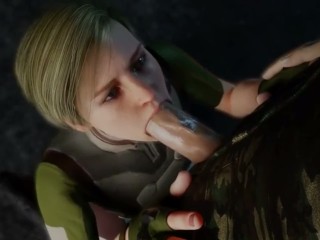 Cassie Cage Blows Cock Looped - XAnimu.com