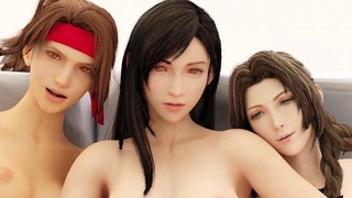 Final Fantasy Vii Remake - Seductora Tifa, Aerith, + Jessie - Parte 1