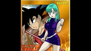 animerade Manga Dragon Ball Goku Y Bulma Unc