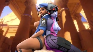 Overwatch - Widowmaker + Ana Grind At Cock (6 minuti)