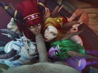 World Of Warcraft Alexstrasza Hentai Porn - World Of Warcraft - Sexy Alexstrasza, Blood Elf, Deathwing & Sindragosa -  XAnimu.com