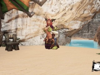 World Warcraft Porn. Alexstrasza Was Captured In The Hands Of A Gnome! -  XAnimu.com