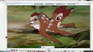 Bambi ausgesetzt !!! satanisch Disney