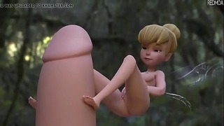Tinker Bell prøver Butt