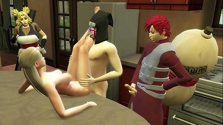 Gaara Se Folla a Su Hermana Temari En La Cocina Sexo En Familia Naruto Hentai