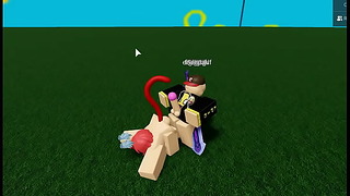 Absolute Chad Fucked a Neko in Roblox.