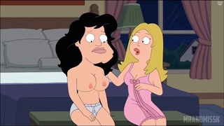 Amerikansk stedfar Porno Parodi Nøgen Scene