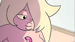 Horny Amethyst and Peridot can’t stop fucking hard