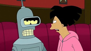 Amy gegen Bender Futurama Cartoons