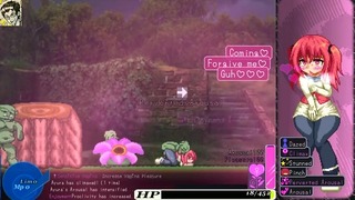 A garota ruiva não consegue terminar o nível sem foder todos os outros personagens do jogo