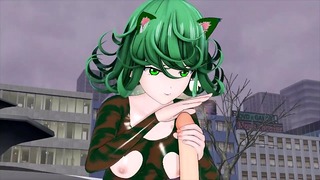 Kitty Girl One-punch mannelijke Tatsumaki 3d Hentai