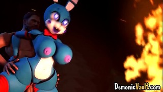 Catwoman Plus Harley Quinn Futanari Fuck