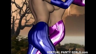 Do You Enjoy My Virtual Huge Tits and Pigtails