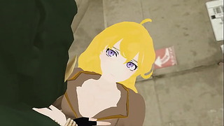 Hot Blonde Plays With an Orc Dick