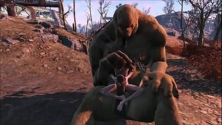 Fallout 4 the Behemoth Monster