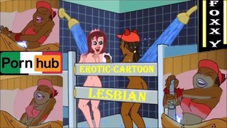 만화 세계에서 가장 섹시한 매춘부와 멈출 수없는 난교