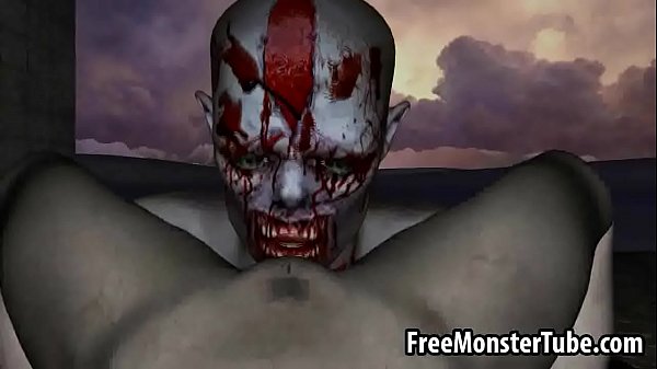 Foxy 3d Zombie Babe Getting Licked and Fucked Rough