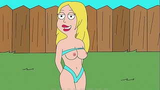 American Dad Francine Incest Porn - Francine Smith Sunbathing Nude American Stepdad - XAnimu.com