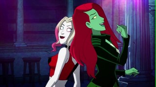 Harley Quinn , Poison Ivy Lesbisk Porno Video