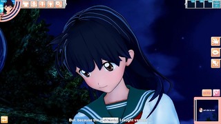 Inuyasha Écolière Kagome Koikatsu Animation Sexuelle 3D