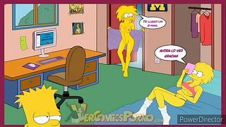 Los Simpsons Viejas Costumbres 1 –バート・ネセシタ・セクソ