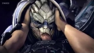 Mass Effect the best gay porn scenes
