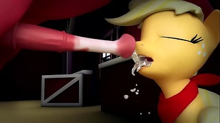 Mlp Quickie 1 Pony 3d