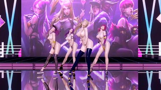 mmd Girlsday - Something Nude Vers. Ахрі Акалі Евелінн Кайса 3d без цензури оголеного танцю
