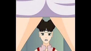 Naruto Fighting is very dirty. Nobody can stop this guy!