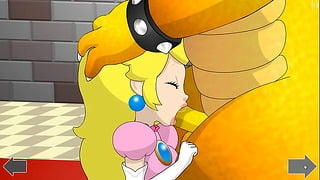 Princess Peach Oral Sex By Neonmonkey