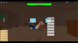 Roblox gay couple in action