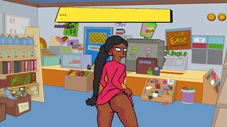 Geile jongens plannen gangbang met ebony slet in The Simpsons hentai