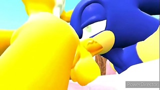 Sonic Group Fuck Homosexual Sonic-the-hedgehog Knuckles