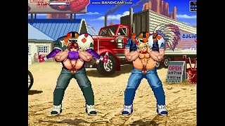 Tiny girls get brutally fucked in Street Fighter action