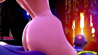 Busty slut gets her ass eaten out before taking it deep in her perfect butthole