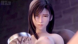 Tifa Lockhart – Busty beauty σε συγκλονιστική συλλογή Final Fantasy 7 πορνό