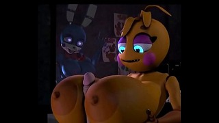 Five Nights και Freddy's Big Cock Boobjob από την Chica