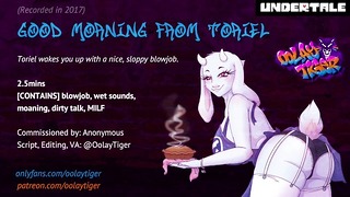 undertale] Toriel – Good Morning Oral | Lustful Audio Play By Oolay-tiger